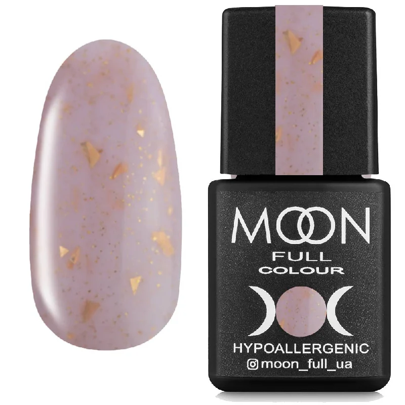 nail polish flue plane-Moon Full Leaf Rubber Potal Base Gel Nail Polish 0.27 oz 03