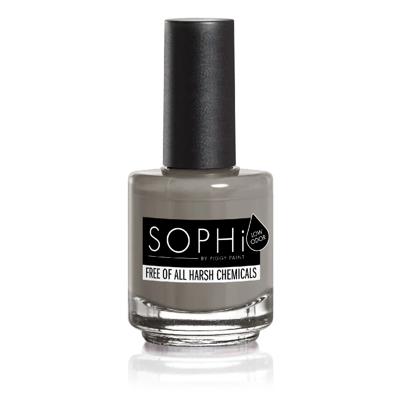 nail polish blueprint droplet-Eiffel of Love - Light Grey