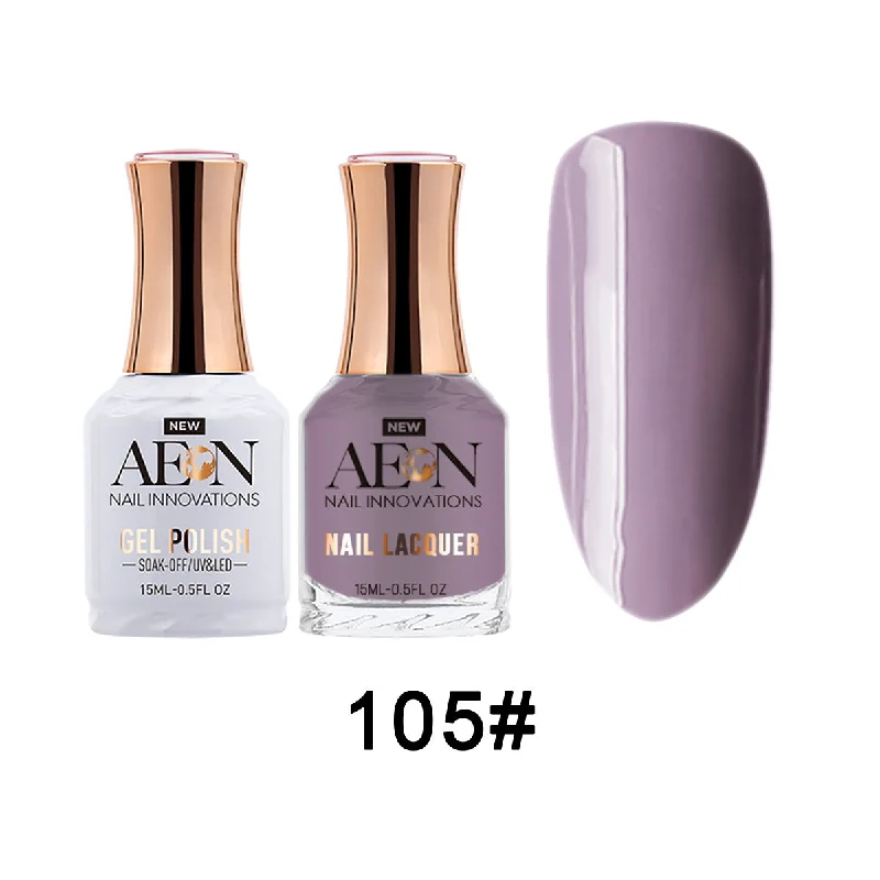 nail polish garnish cushion-Aeon Gel & Lacquer - Wisteria  - #105