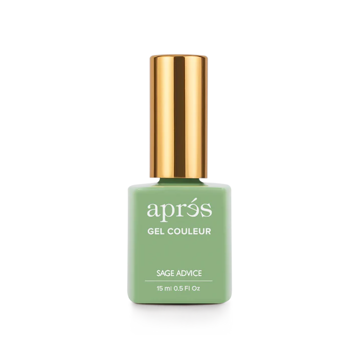 nail polish castle path-APRES - 353 Sage Advice Gel Couleur