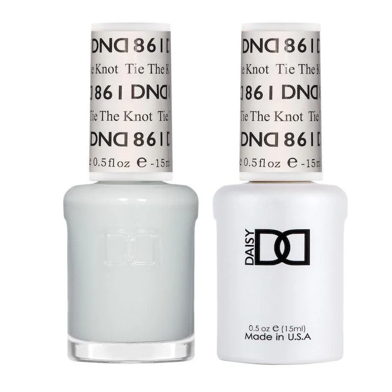 nail polish chart veil-Dnd Gel 861 Tie The Knot