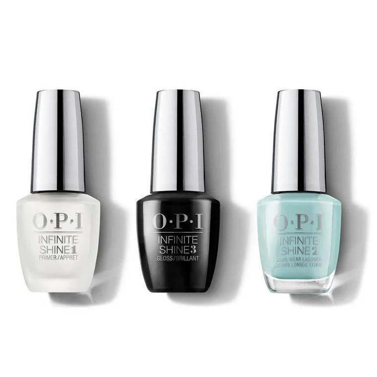 nail polish veil suede-OPI - Infinite Shine Combo - Base, Top & Was It All Just A Dream? 0.5 oz - #ISLG44