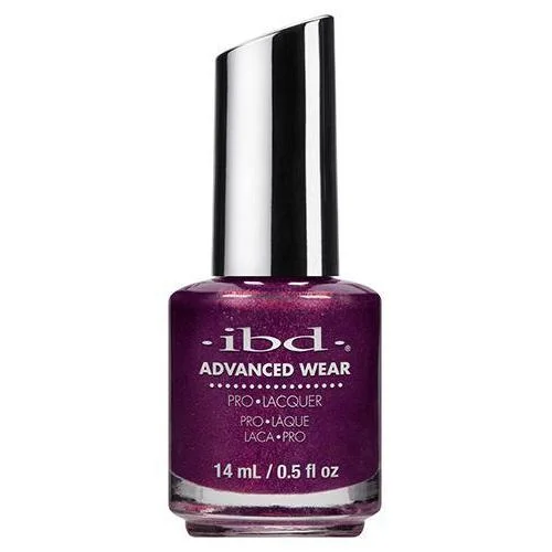 nail polish tapestry shadow-IBD Advanced Wear Lacquer - Purple Paradise - #66632