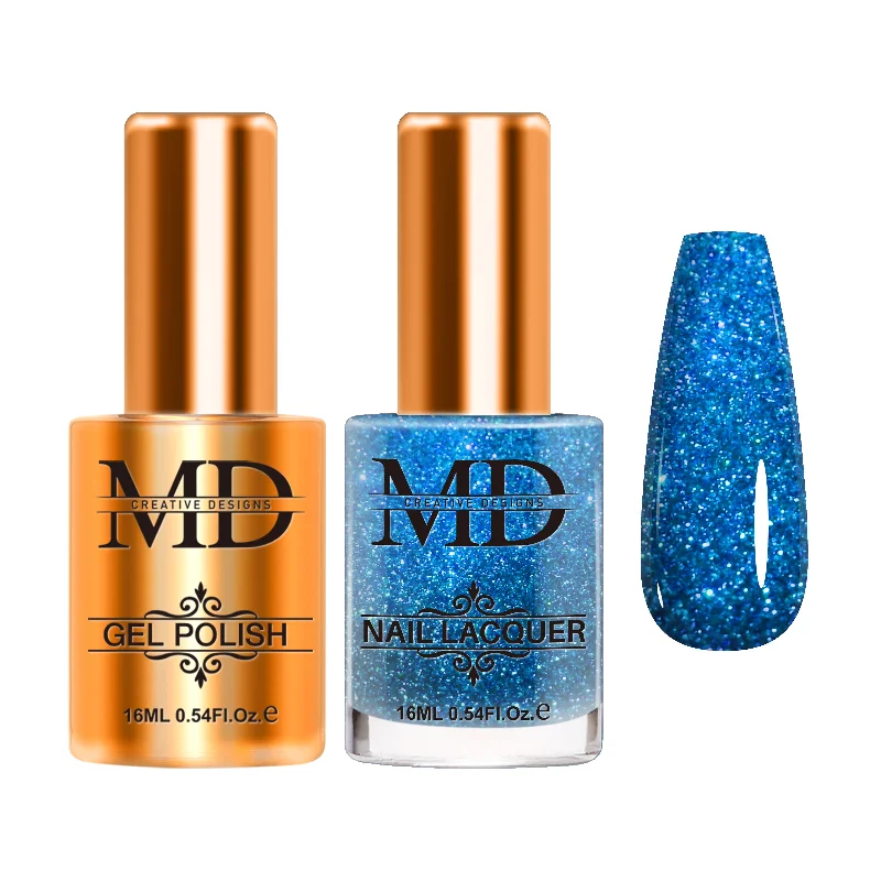 nail polish reflection mix-MDNAIL 2IN1 GEL POLISH + NAIL LACQUER 0.5OZ - K117