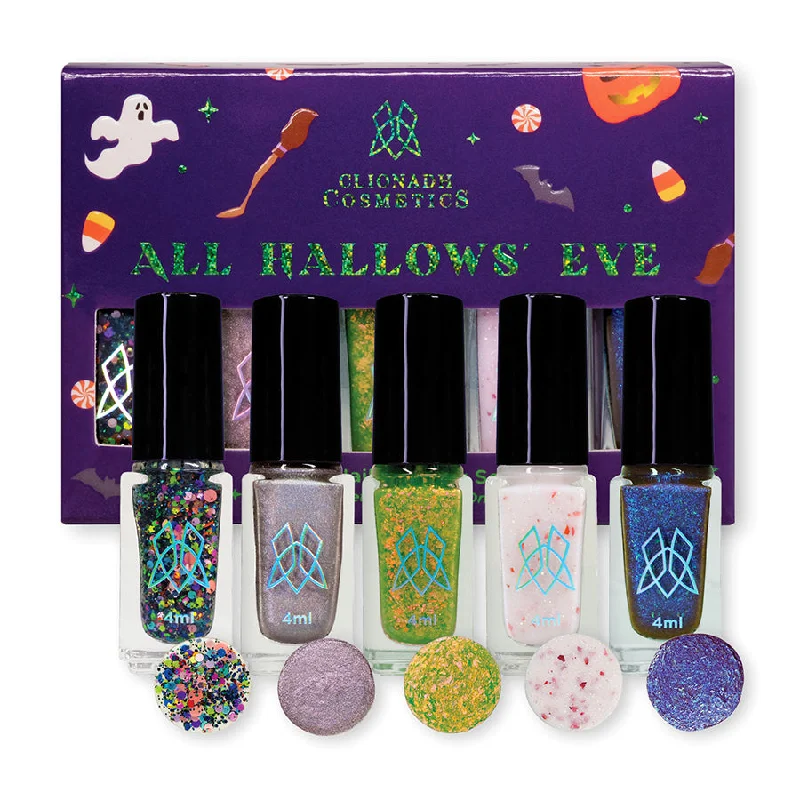 nail polish pear shot-All Hallows' Eve Mini Nail Lacquer Set | Mini Monsters Edition