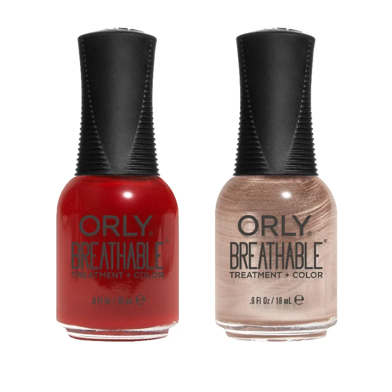 nail polish flannel mist-Orly - Breathable Combo - Ride Or Die & Rearview