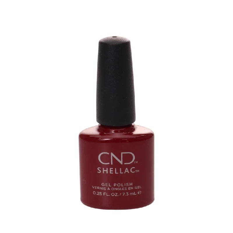 nail polish beam spring-Shellac - Bordeaux Babe