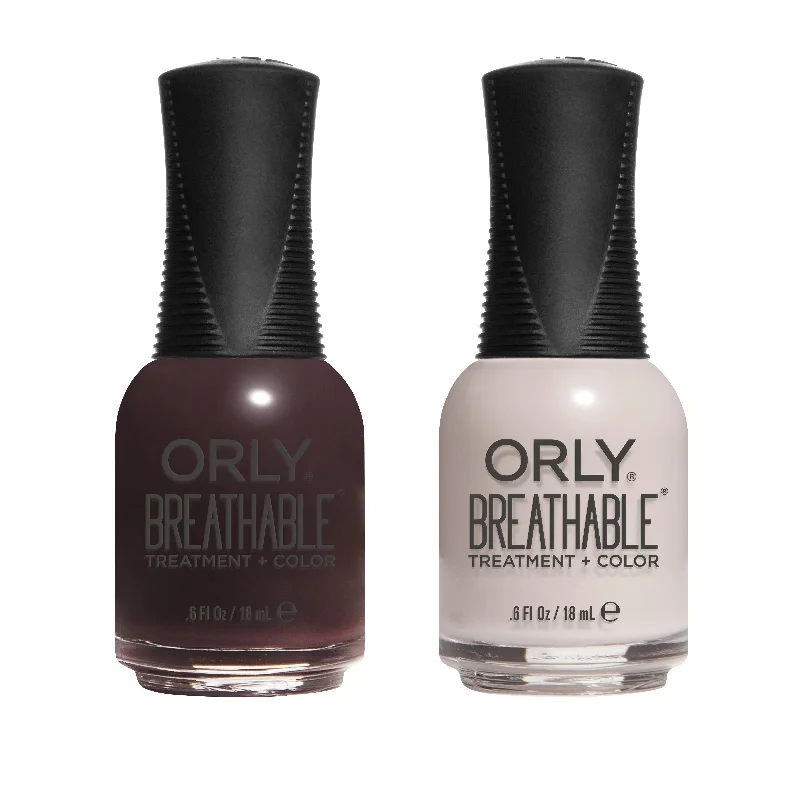 nail polish paper pleat-Orly - Breathable Combo - It's Not A Phase & Moon Rise