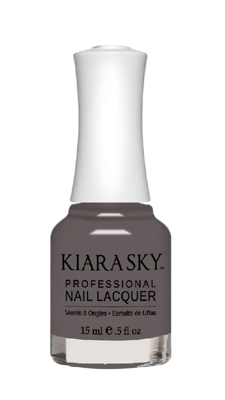 nail polish paper pleat-Kiara Sky Nail Lacquer - N599 License To Chill