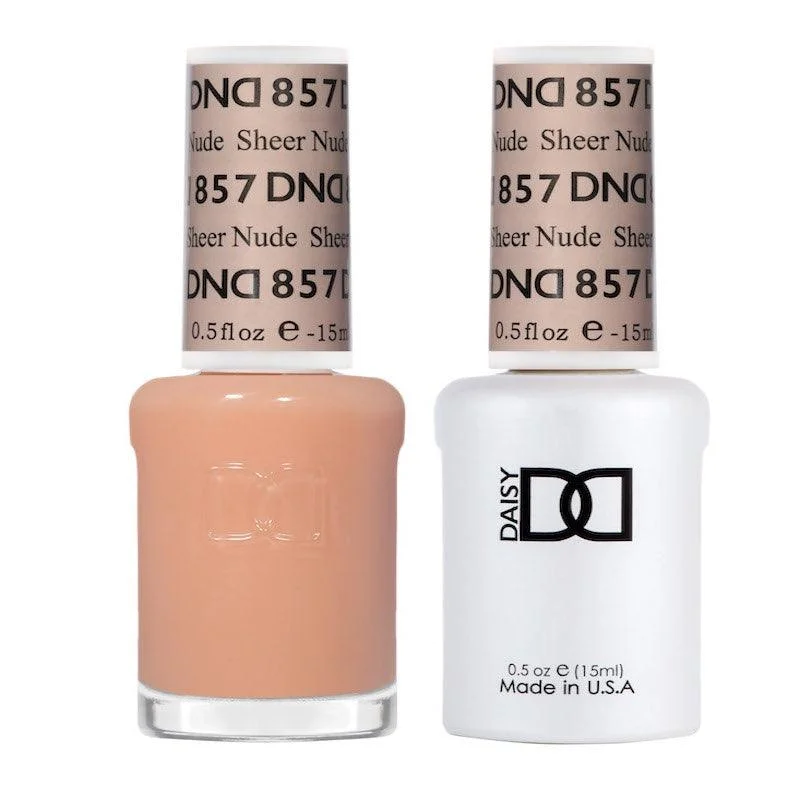 nail polish milestone mantle-Dnd Gel 857 Sheer Nude