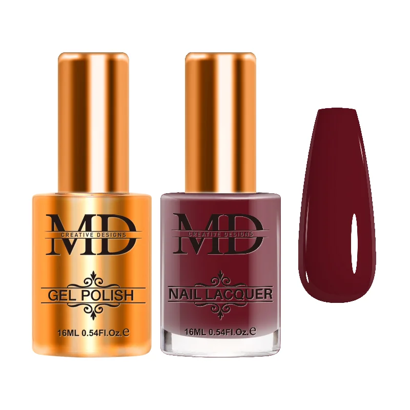 nail polish model shower-MDNAIL 2IN1 GEL POLISH + NAIL LACQUER 0.5OZ - K38