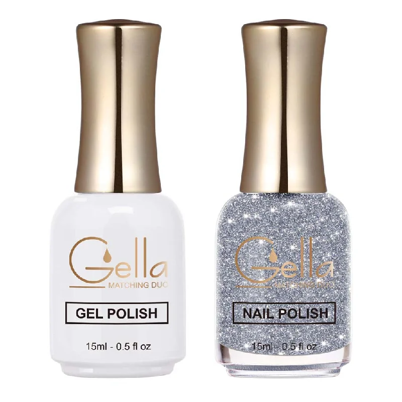 nail polish gutter sleet-Reflective Matching Duo - GN160 White Diamond