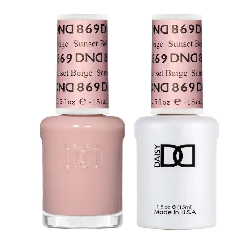 nail polish trail scepter-Dnd Gel 869 Sunset Beige