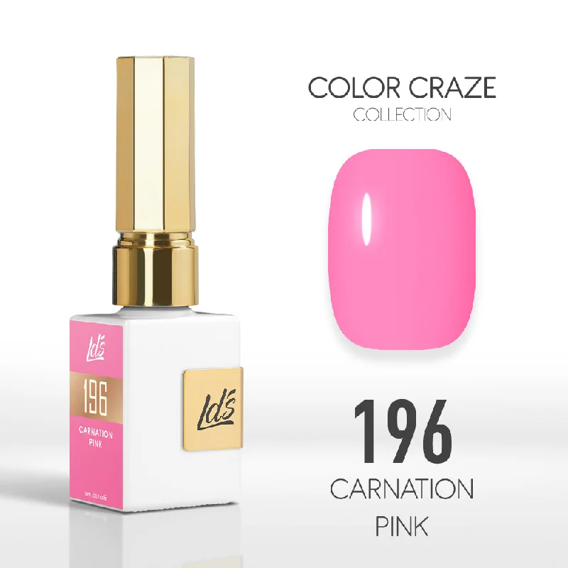 nail polish spray template-LDS Color Craze Gel Nail Polish - 196 Carnation Pink - 0.5oz