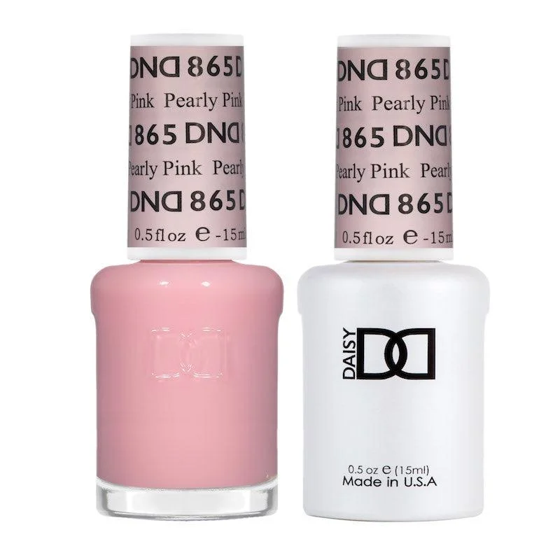 nail polish crypt manuscript-Dnd Gel 865 Pearly Pink