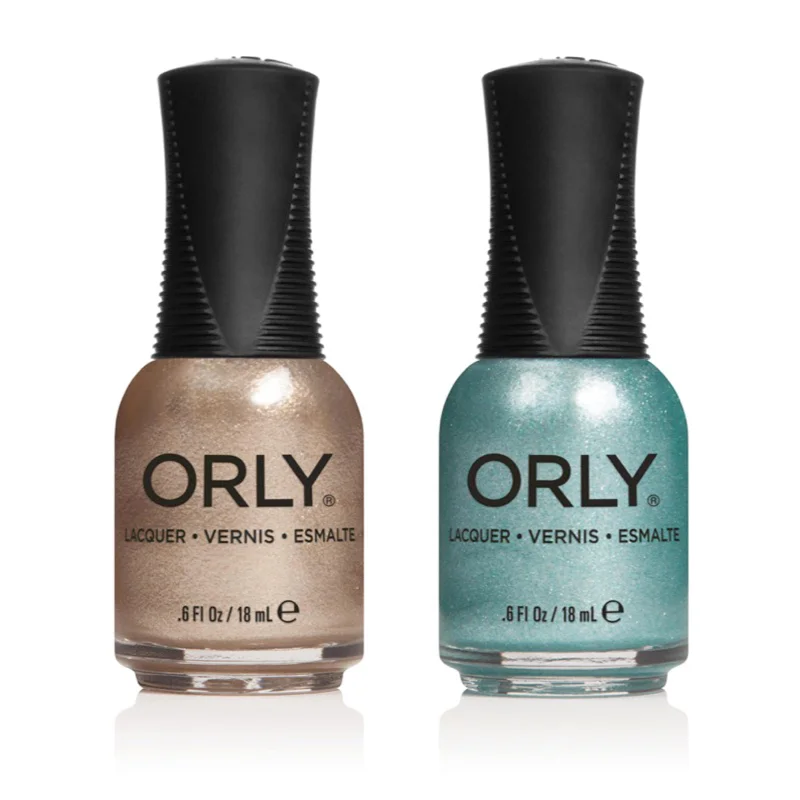 nail polish candle gather-Orly - Nail Lacquer Combo - Gilded Glow & Ice Breaker