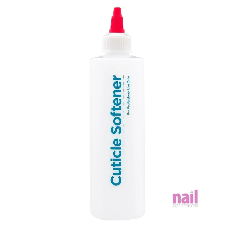 nail repair for fragile nails-Cuticle Softener Empty Bottle | With Twist Cap - 8 oz