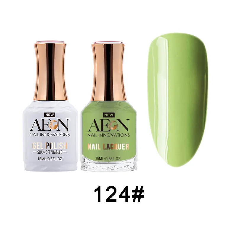 nail polish idol ink-Aeon Gel & Lacquer - Five Leaf Clover  - #124