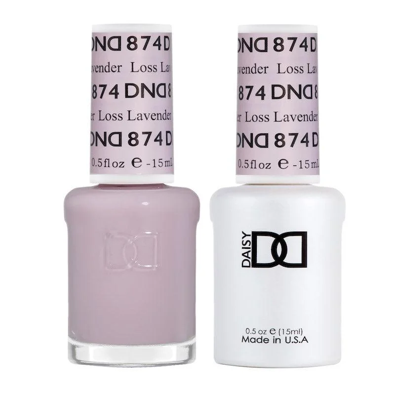 nail polish ruin quill-Dnd Gel 874 Loss Lavender