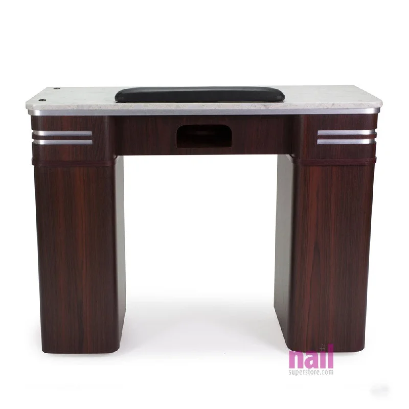 nail repair for fungal nails-Dakota Manicure Table with Vent - Each