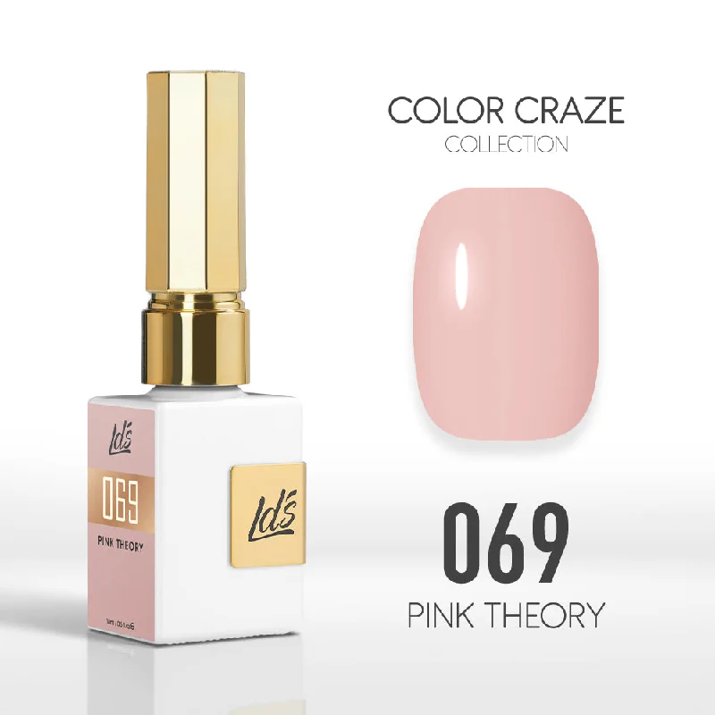 nail polish candle deck-LDS Color Craze Gel Nail Polish - 069 Pink Theory - 0.5oz