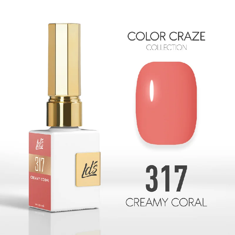 nail polish timber grind-LDS Color Craze Gel Nail Polish - 317 Creamy Coral - 0.5oz