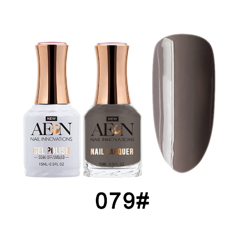 nail polish moat chart-Aeon Gel & Lacquer - Black Sesame  - #79