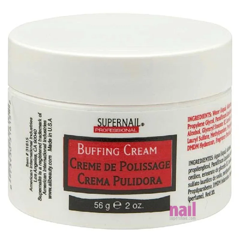 affordable nail repair options-Manicure Buffing Cream | Brings Natural Shine to Natural Nails - 2 oz