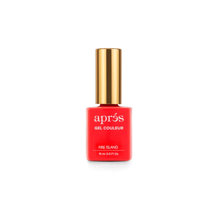 nail polish drawbridge legend-APRES - 210 Fire Island Gel Couleur