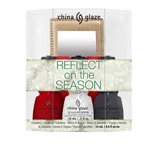 nail polish gate glass-Reflect On The Season Pack China Glaze Nail Varnish