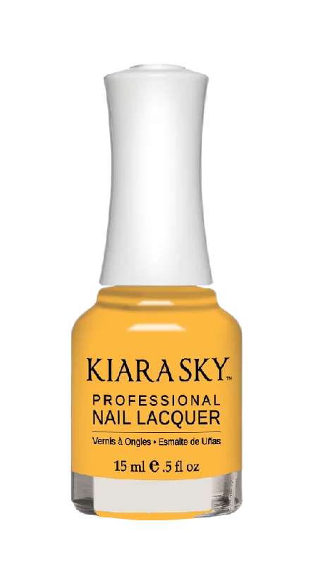 nail polish spring fruit-Kiara Sky Nail Lacquer - N592 The Bees Knees