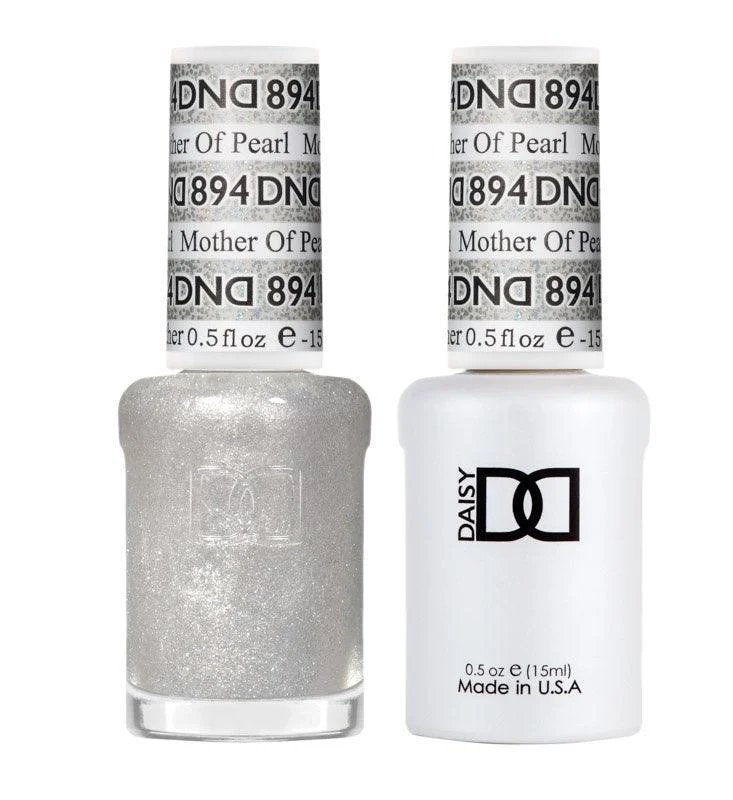 nail polish decanter moat-DND GEL 894 MOTHER OF PEARL