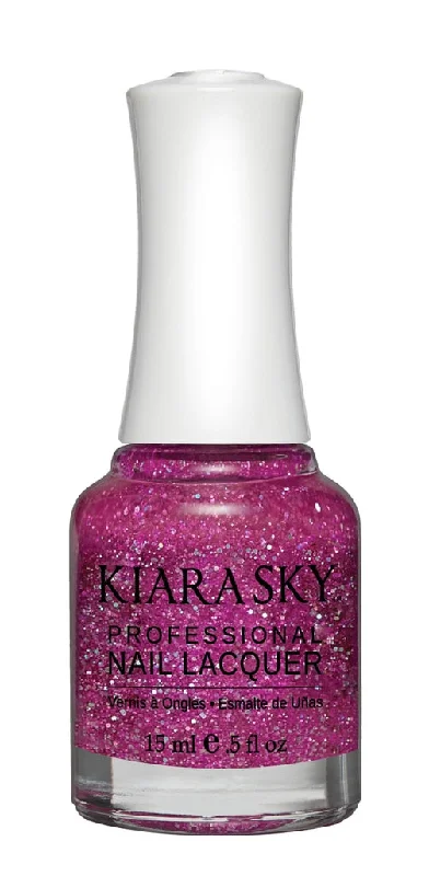 nail polish corduroy frost-Kiara Sky Nail Lacquer - N518 V.I.Pink