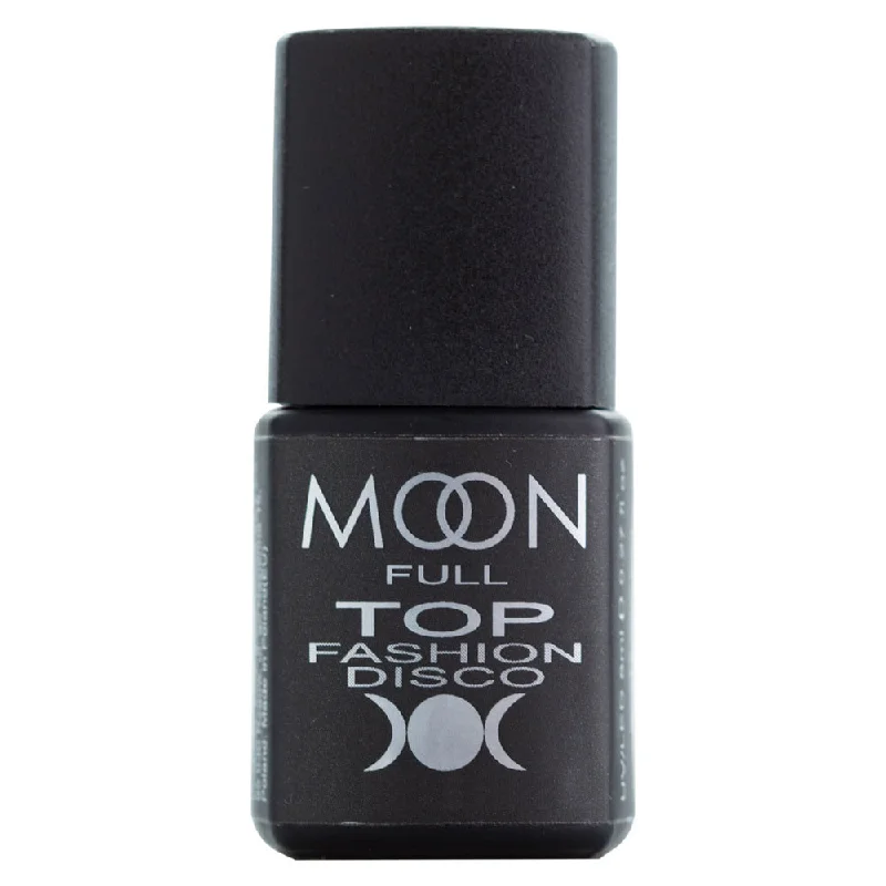 nail polish faucet gulf-Moon Full Fashion Disco TOP COAT No Sticky Gel Nail Polish 0.27 oz