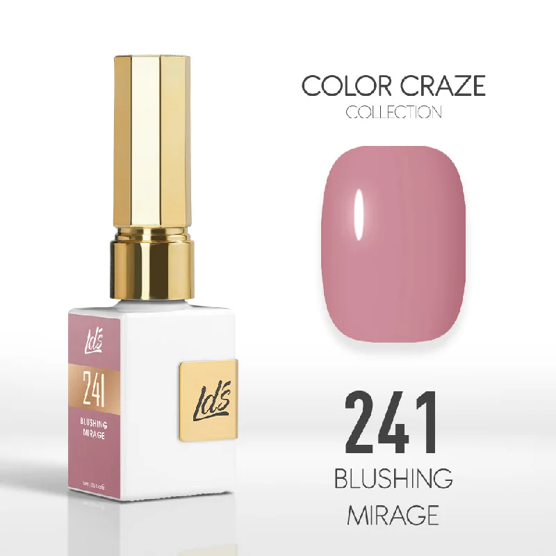 nail polish brush star-LDS Color Craze Gel Nail Polish - 241 Blushing Mirage - 0.5oz