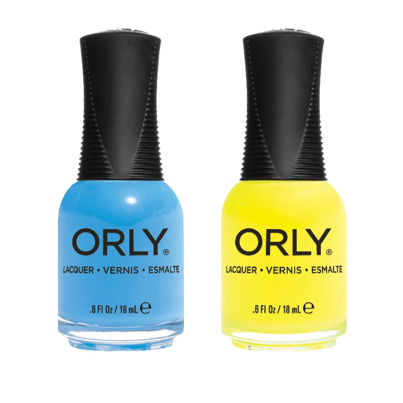 nail polish tome crochet-Orly - Nail Lacquer Combo - Far Out & Oh Snap