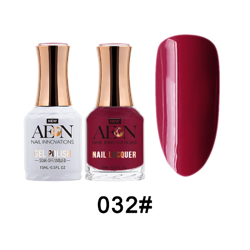 nail polish adventure shield-Aeon Gel & Lacquer - Red My Mind  - #32