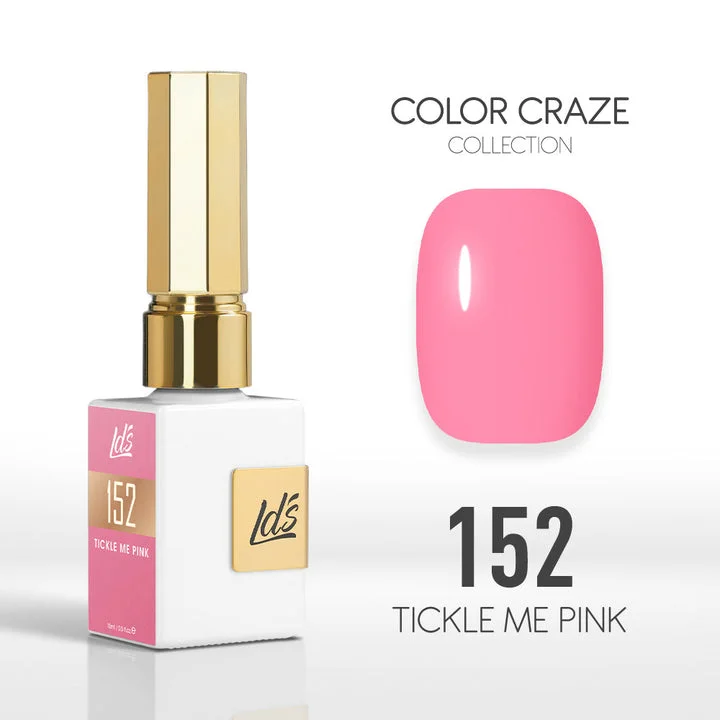 nail polish lather jetty-LDS Color Craze Gel Nail Polish - 152 Tickle Me Pink - 0.5oz