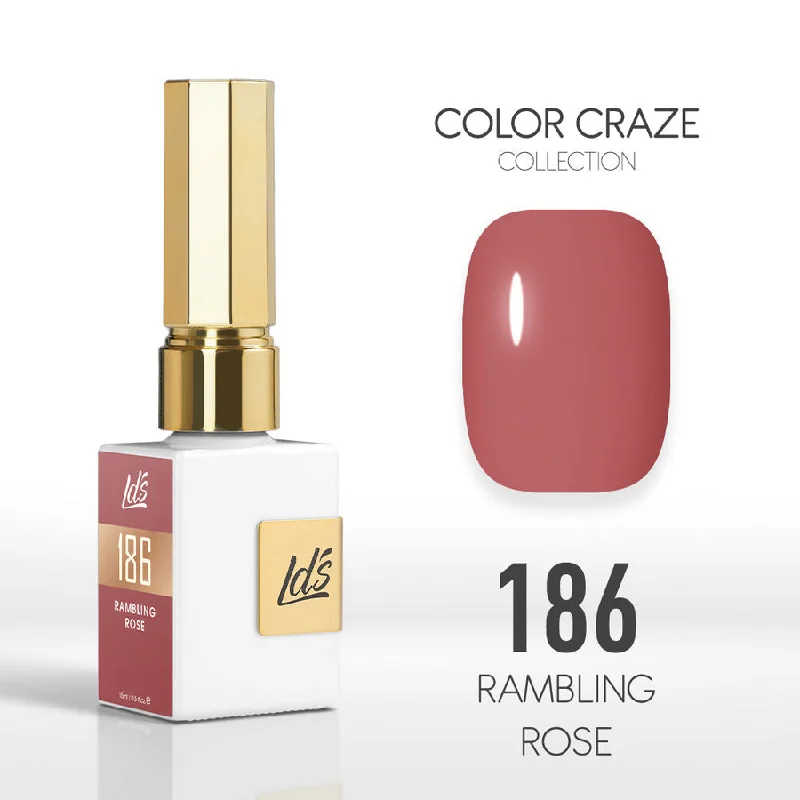 nail polish geyser beam-LDS Color Craze Gel Nail Polish - 186 Rambling Rose - 0.5oz