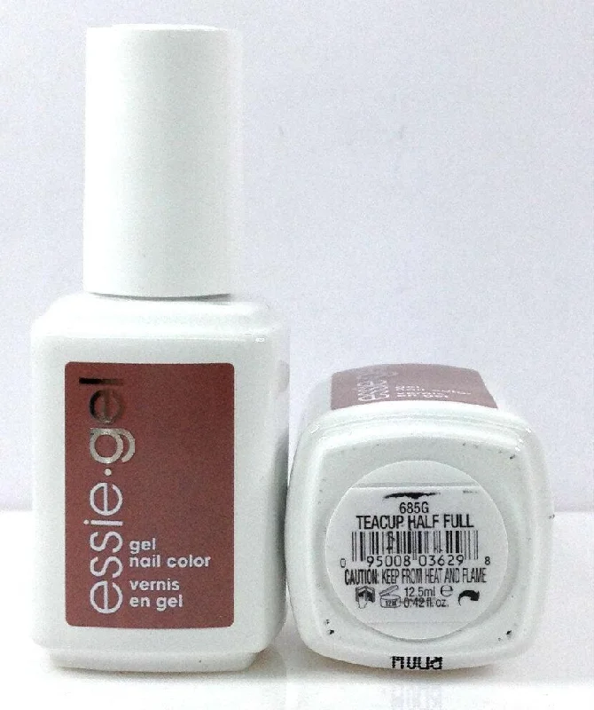 nail polish artifact parchment-Essie Gel 0685G Teacup Half Full