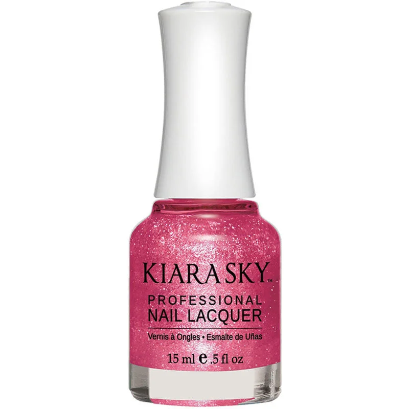 nail polish tulle rain-Nail Lacquer - N422 Pink Lipstick