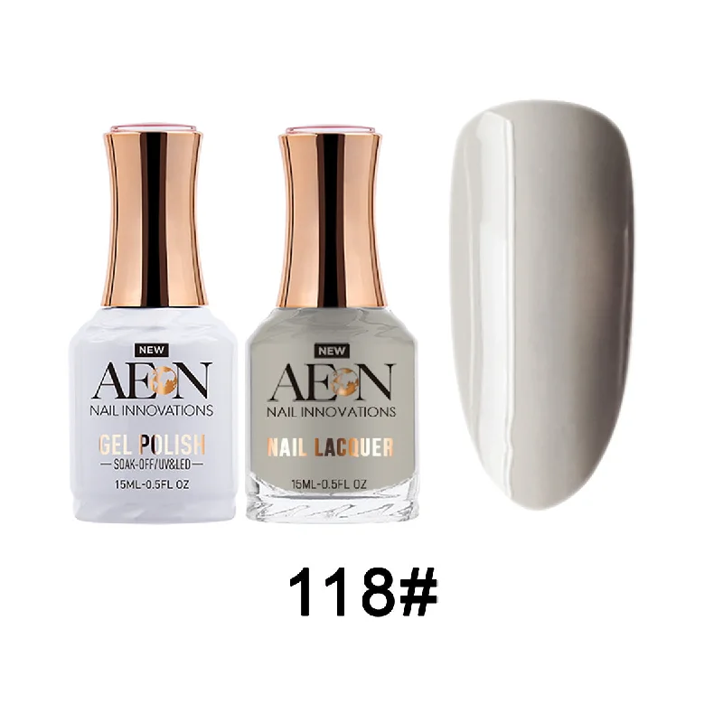 nail polish artifact parchment-Aeon Gel & Lacquer - Glitz & Glimmer  - #118