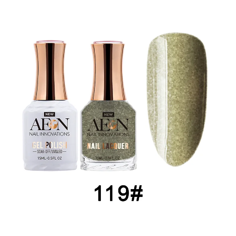 nail polish sip tapestry-Aeon Gel & Lacquer - Sparkles Fly  - #119