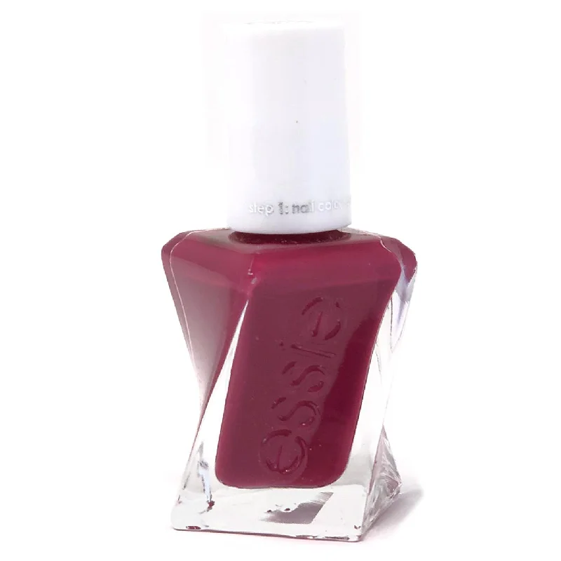 nail polish pleat velvet-Essie Gel Couture - Pep-Plum Top 0.5 oz - #303