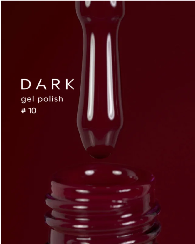 nail repair with silk wrap-Dark 010 Gel Polish