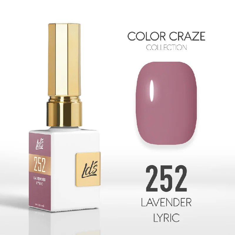 nail polish hue lantern-LDS Color Craze Gel Nail Polish - 252 Lavender Lyric - 0.5oz