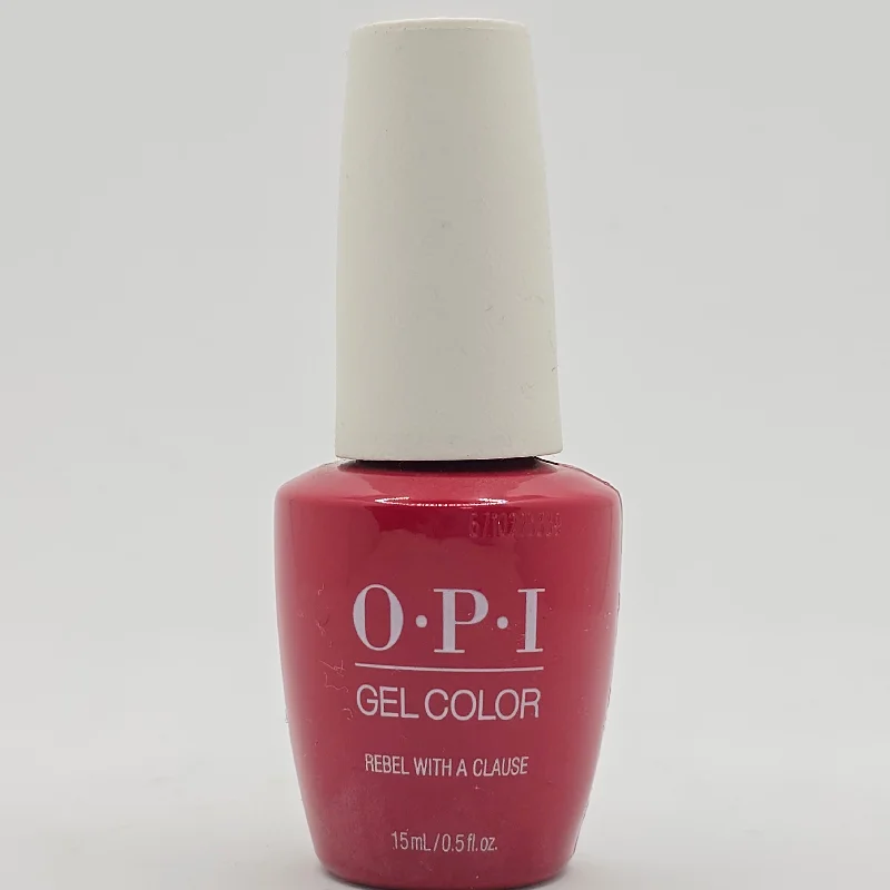 nail repair for yellow nails-OPI GEL COLOR - REBEL WITH A CLAUSE -  HP Q05