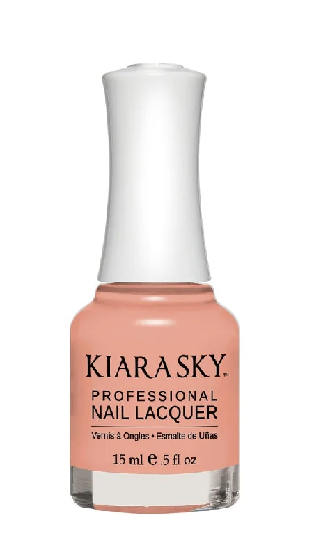 nail polish breakwater wine-Kiara Sky Nail Lacquer - N404 Skin Tone