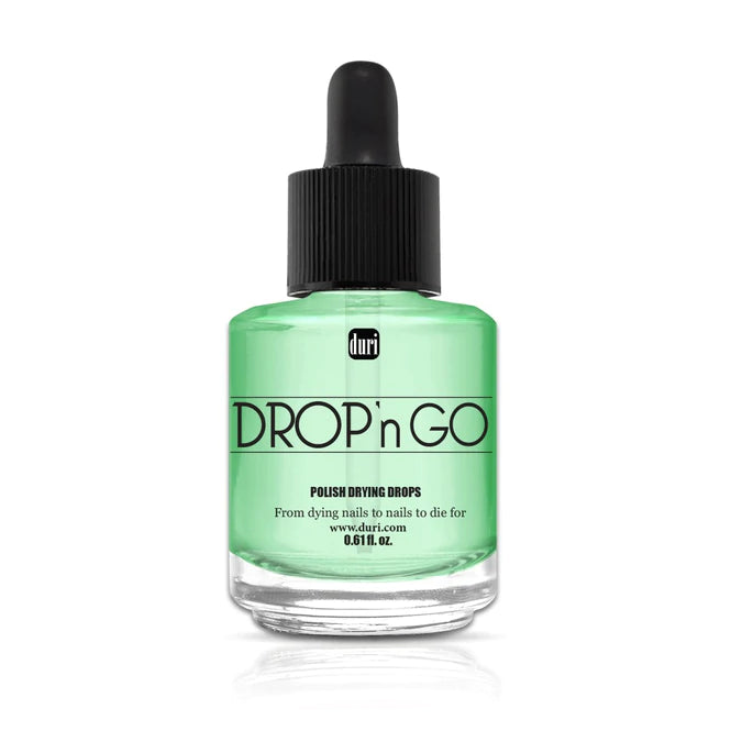 nail polish glass rampart-Duri Drop'N Go Polish Drying Drops 0.61 oz