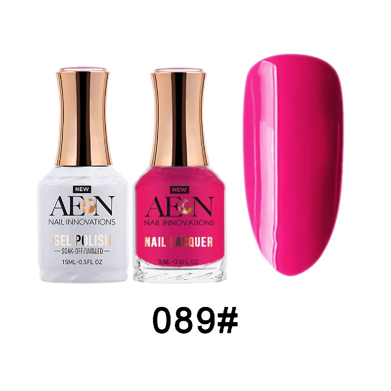 nail polish spire scroll-Aeon Gel & Lacquer - Purfect Peach  - #89A